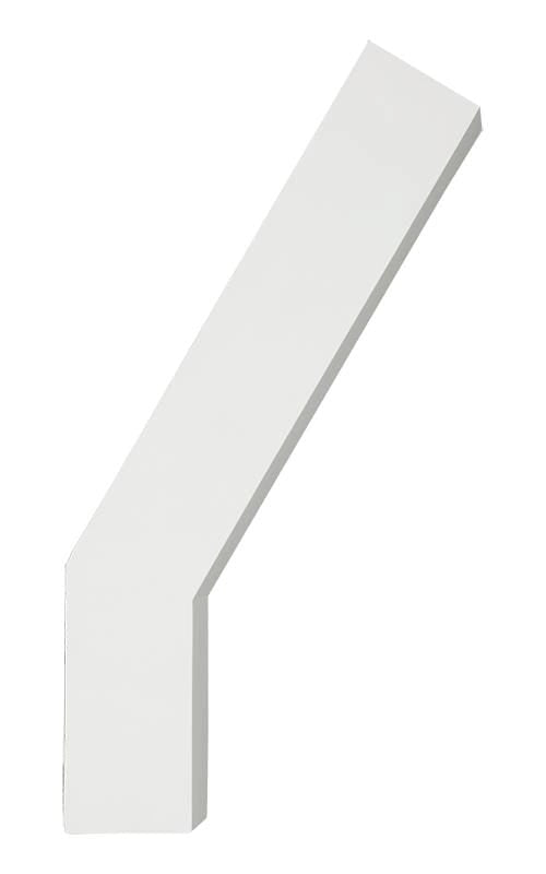 Applique Lampex Jerry 698/1 bianca 1 luce G9 gesso ceramica
