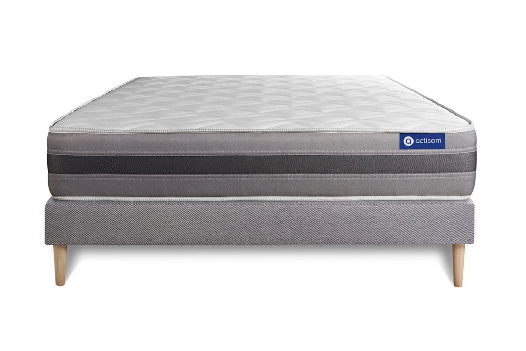 Kit rete e materasso Actimemo relax 130x220cm - Spessore : 24cm- memory foam - Moderatamente rigido