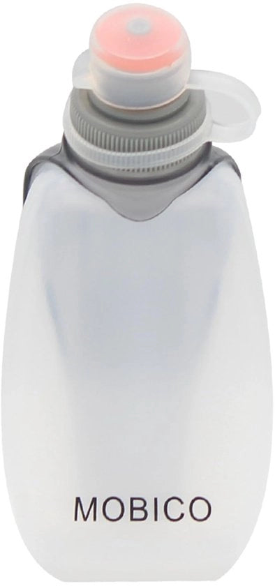 Bicchierino sportivo da 250ml con clip per appendere, trasparente