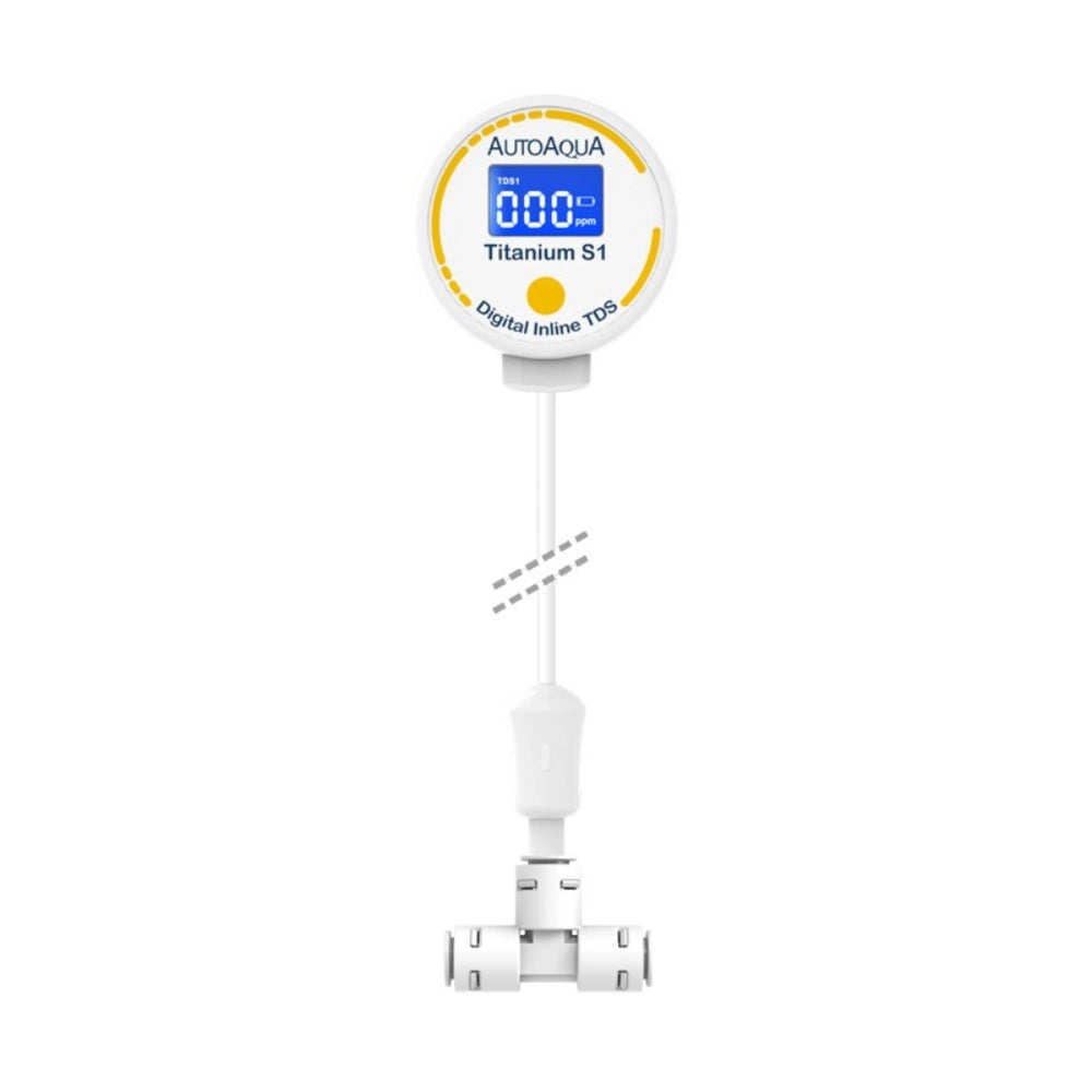 AutoAqua Titanium S1 - Misuratore di TDS in linea