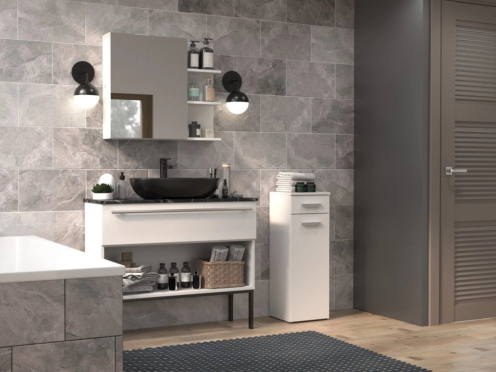 Colonna bagno NEL V DS bianco