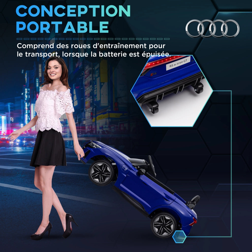 Auto elettrica per bambini ¨C Minimal ¨C blu