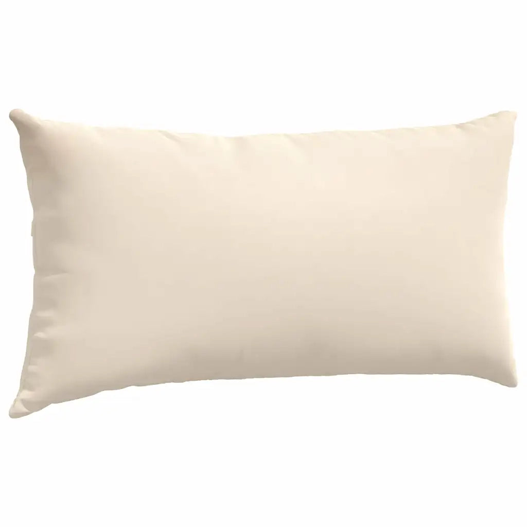 Cuscini da Divano 2 pcs Beige 80 x 40 cm Tessuto 42013730