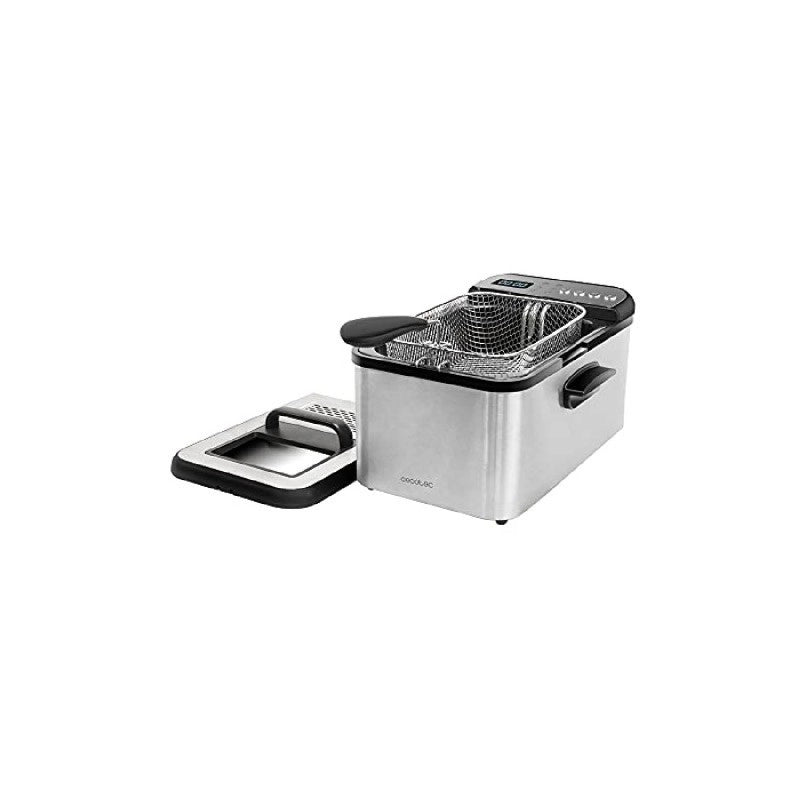 CECOTEC 04300 - Friggitrice ad Olio CleanFry Luxury 3000