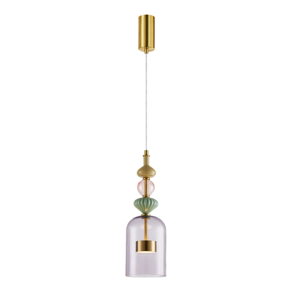 Lampada sospesa Milagro Arte LED 12W multicolore Ø13,5