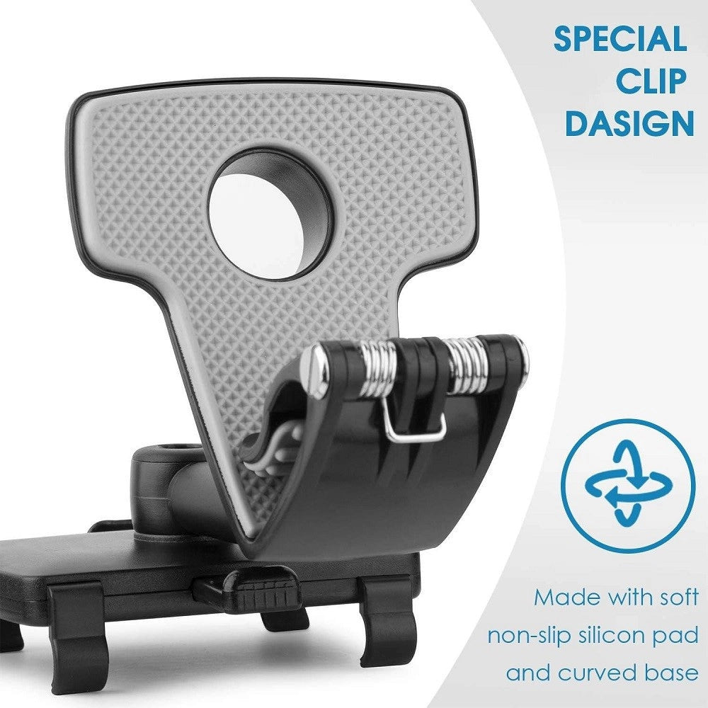 Trade Shop - Supporto Per Cellulare Da Auto Girevole A 360° Per Smartphone Da 4 A 7 Pollici -