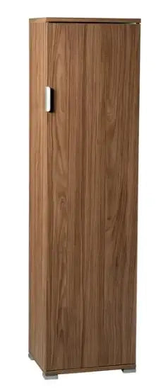Porta scope un'anta noce almendra già montato L40 H151 P33