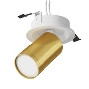 Maytoni Lampada da Incasso FOCUS S 1 luce GU10 bianco metallo