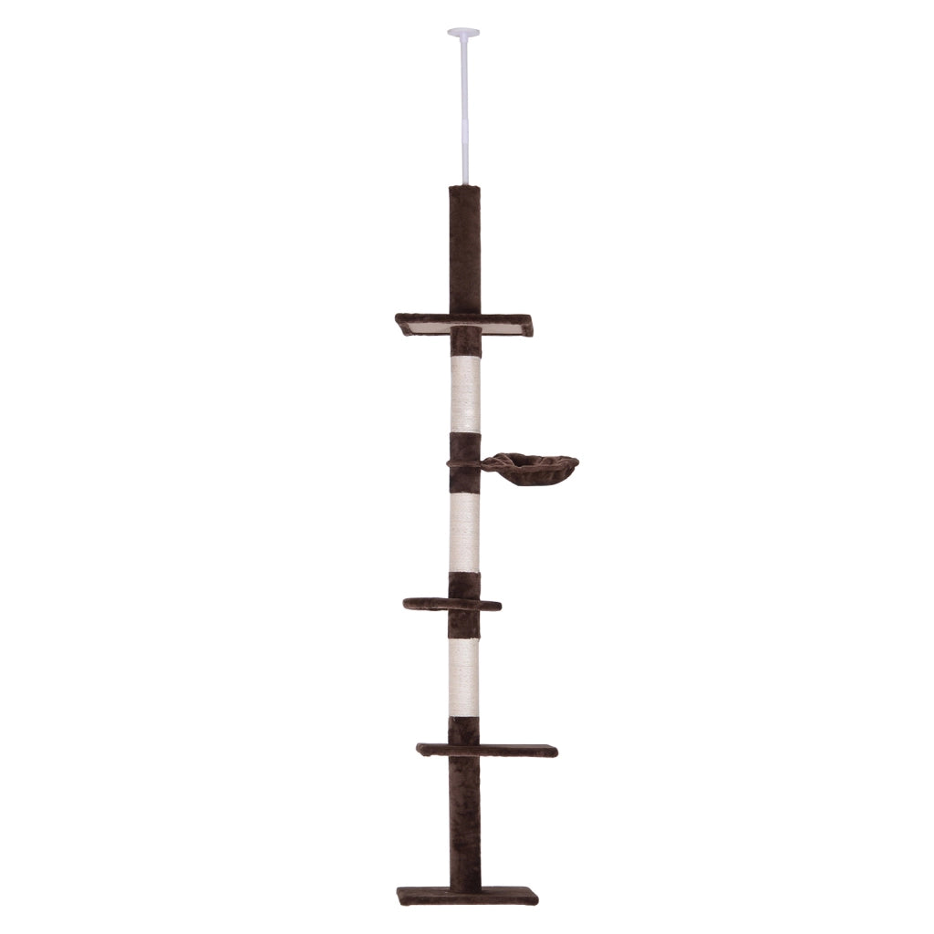 Albero per Gatti ¨C Minimal ¨C Marrone 230-260 cm