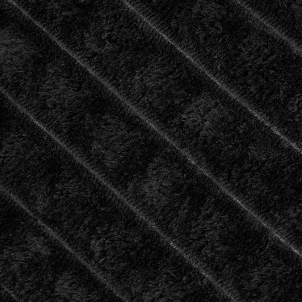 Coperta Nero 240 x 220 cm Panno