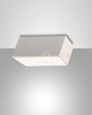 LUCAS APPLIQUE BIANCO PARETE/SOFFITTO A LED 12W 3000K 1040LM DIMMERABILE