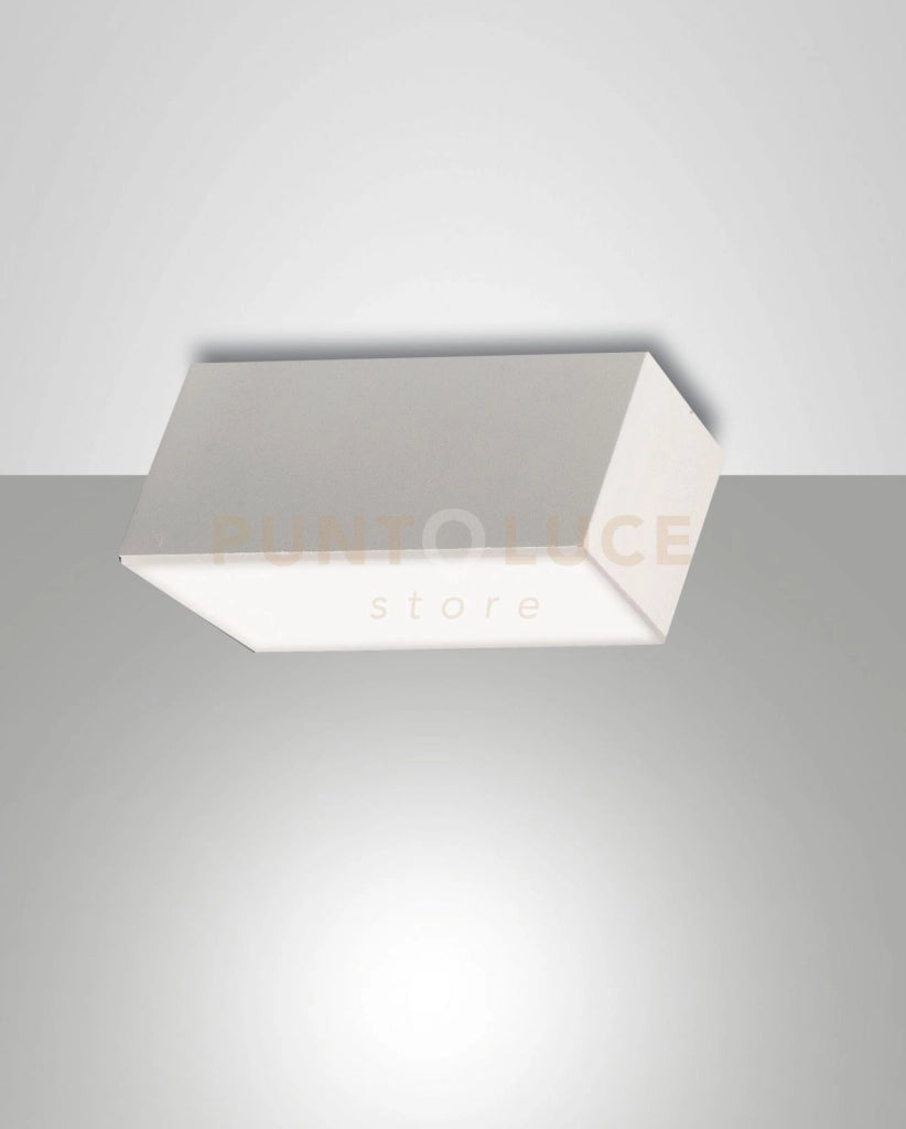 LUCAS APPLIQUE BIANCO PARETE/SOFFITTO A LED 12W 3000K 1040LM DIMMERABILE