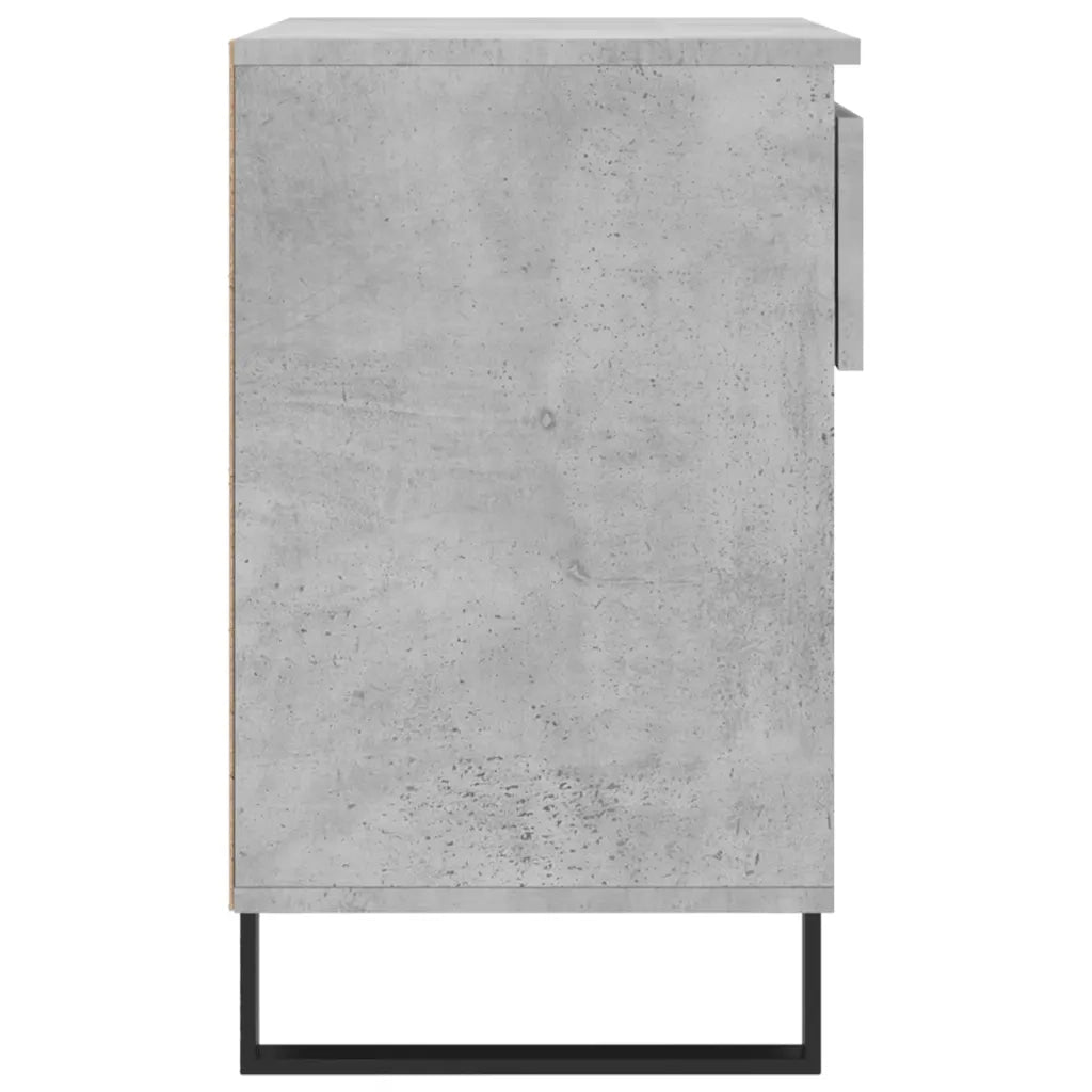 Scarpiera | Mobile per scarpe Grigio Cemento 70x36x60 cm in Legno Multistrato