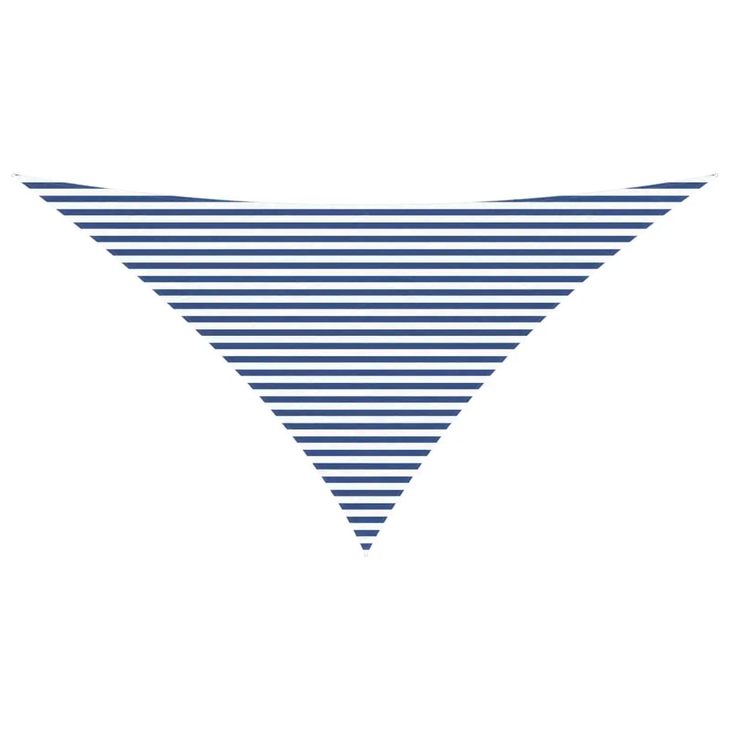 Telo Ombra da Esterno Blu e Bianco 7 x 5 x 5 m 42031177