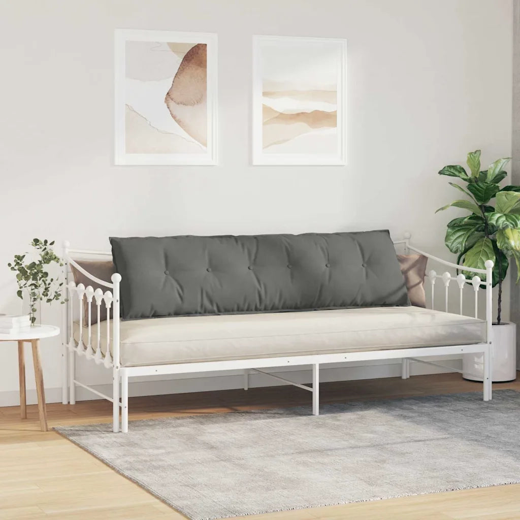 Cuscino per Schiena Grigio scuro 180 x 50 cm 42014947