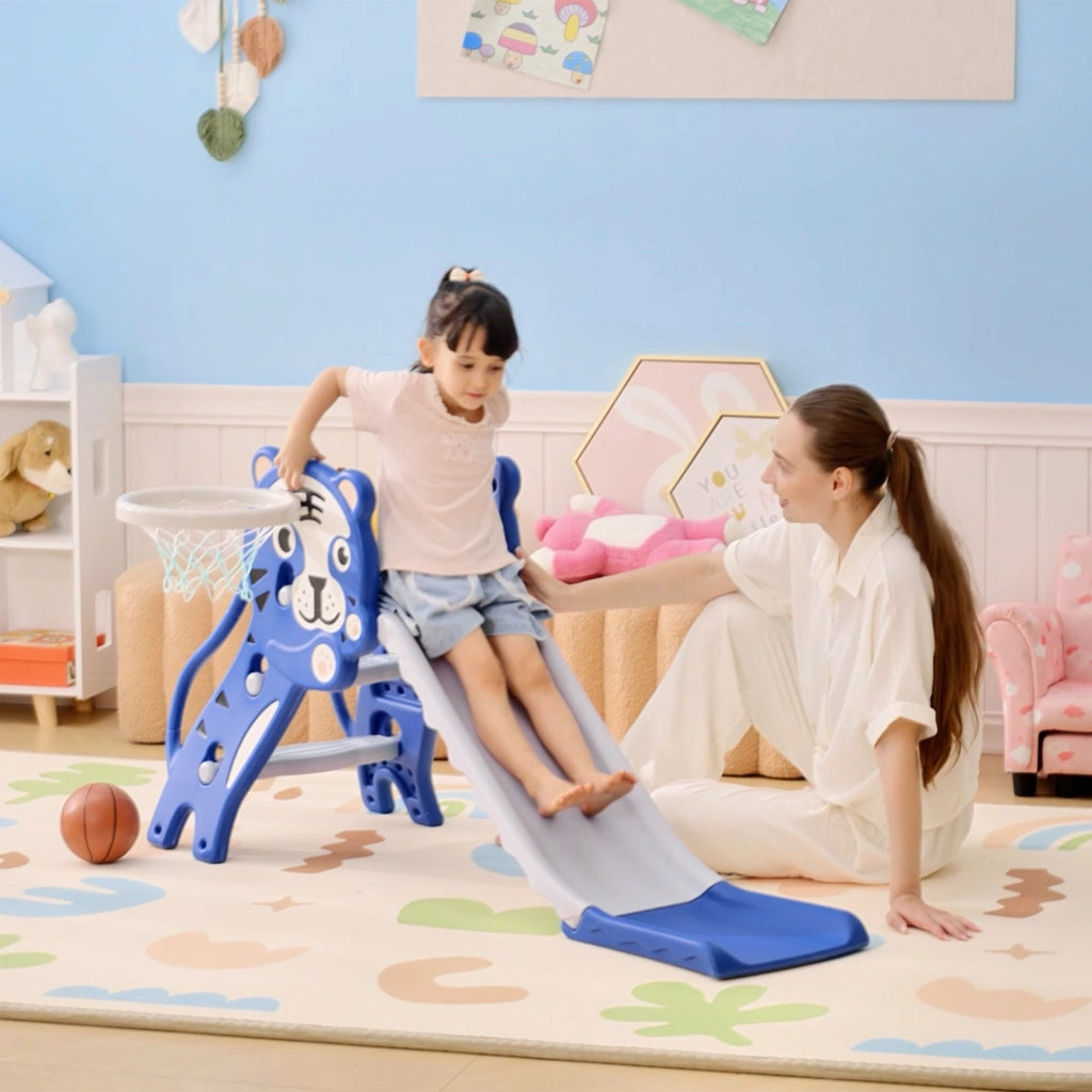 Toboga Bambini con Canestro ¨C Minimal ¨C Blu