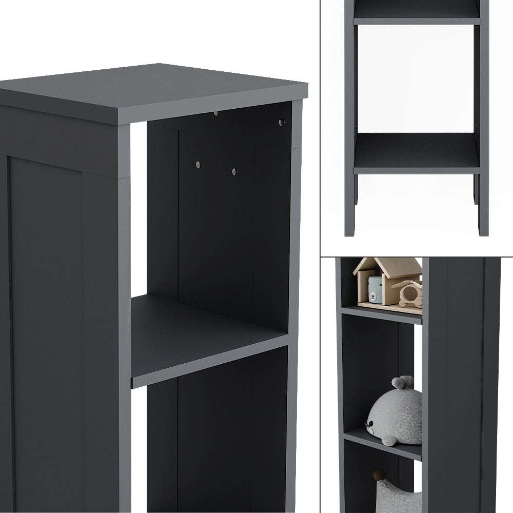 Vitalispa Scaffale per bambini Grigio 35.2 x 159.5 cm