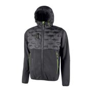 U-POWER GIACCONE SPOCK GRIGIO-VERDE TAGLIA XL