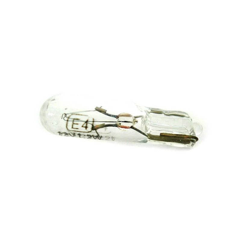 10 Lampade Alogene T5 W1,2W 12V W2X4.6D per Cruscotto Spie Strumentazione Auto