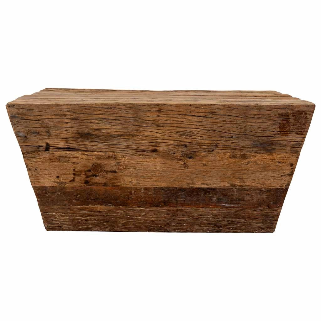 Tavolino da caffè in legno marrone, 90 x 90 x altezza 40 cm