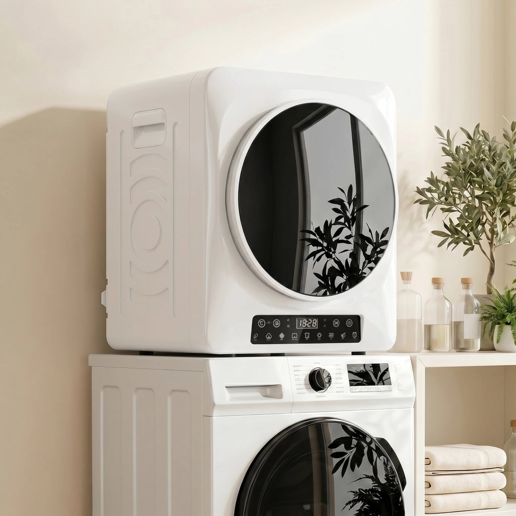 Asciugatrice Compatta a Evacuazione 1000W ¨C Xylo ¨C Bianco con Timer e Modalit¨¤ ECO