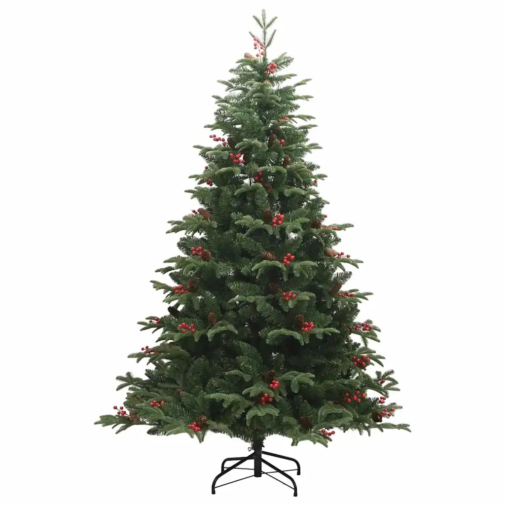 Albero di Natale artificiale con 300 LED Verde 240 cm