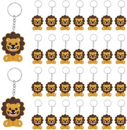 Set di 30 chiavi in forma di animali per bambini