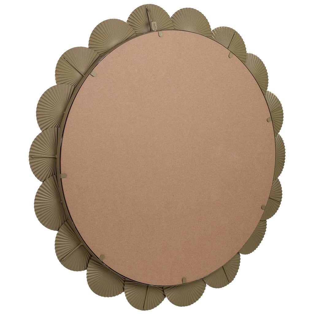 Specchio da parete in metallo 90x90x03h cm