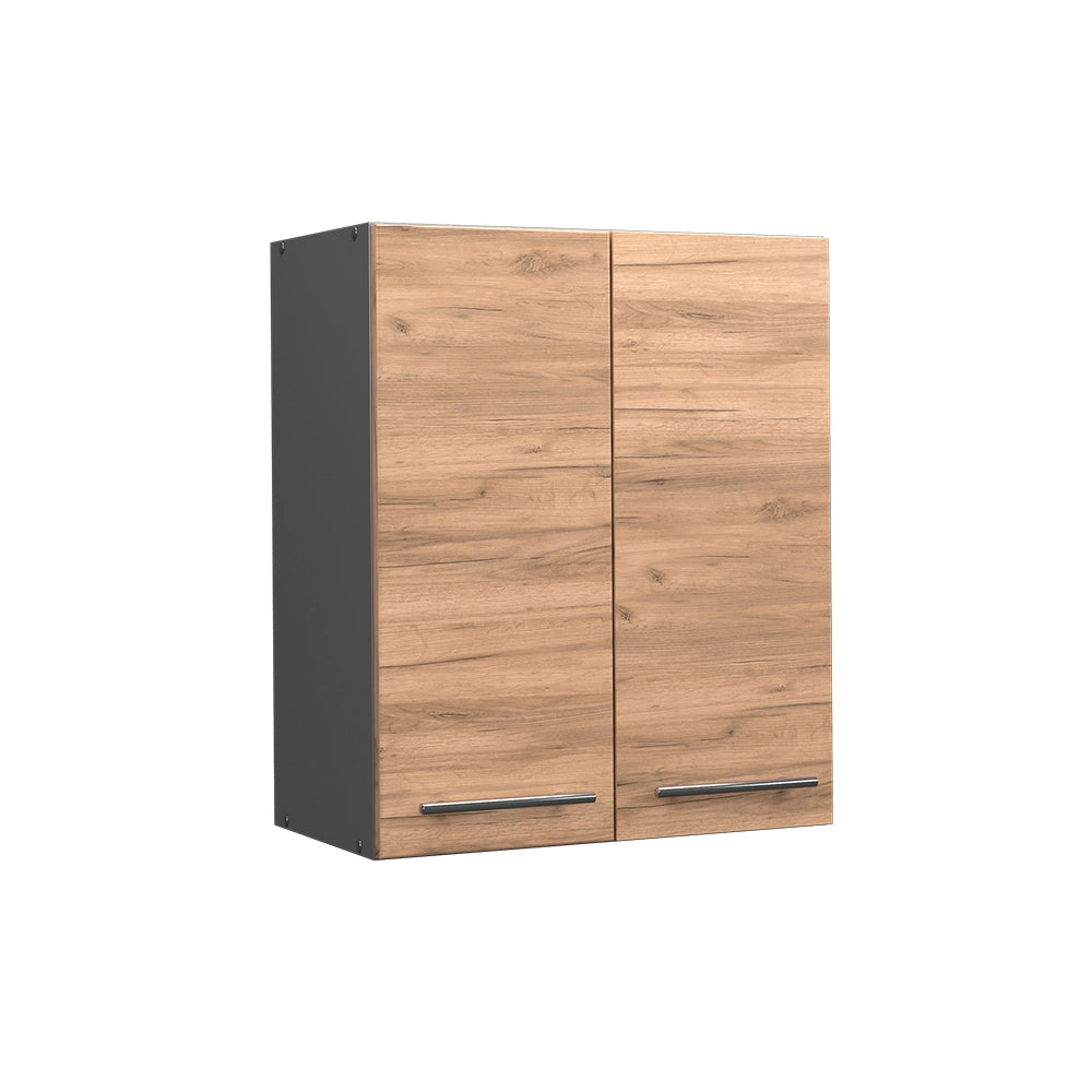 Pensile da cucina Fame-Line Rovere dorato/Antracite 60 cm Vicco