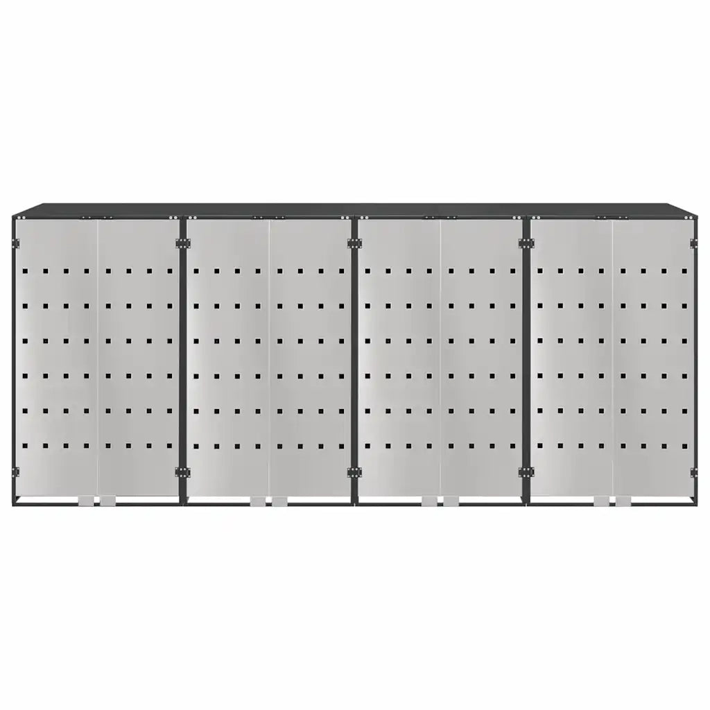 Contenitore per Rifiuti per 3 Bidoni 340 x 77.5 x 115.5 cm 3394780
