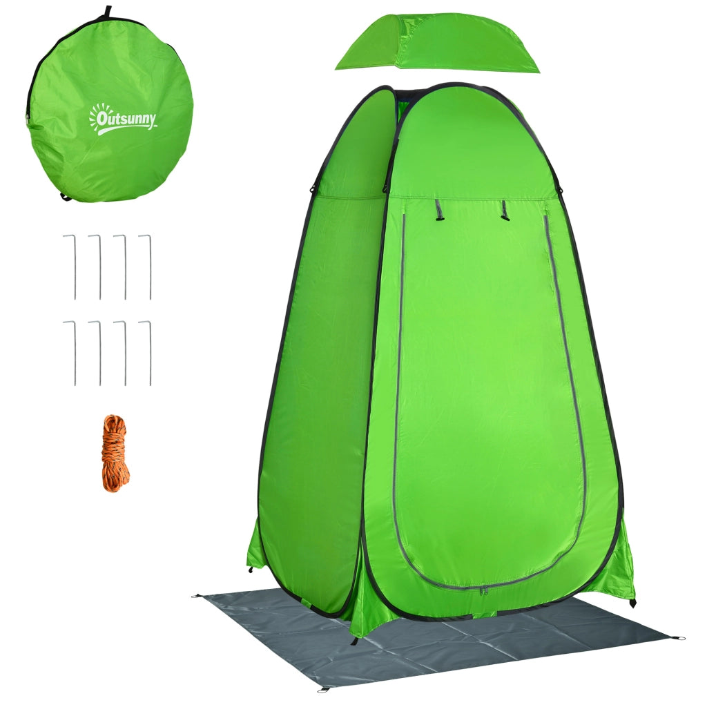 Tenda Doccia Esterna ¨C Minimal ¨C Verde 126x124x189cm
