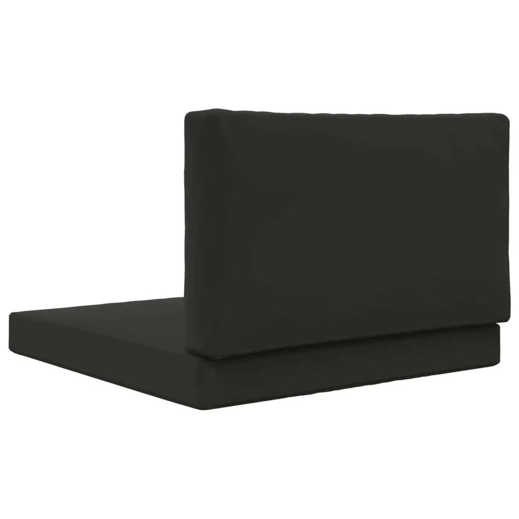 Cuscino per divano da esterno 2 pz | Cuscini per sedie Nero Poliestere
