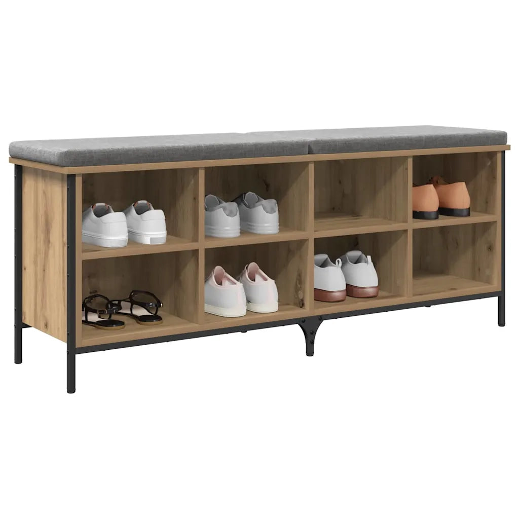 Scarpiera | Mobile per scarpe Rovere artigianale 131 x 35 x 50 cm