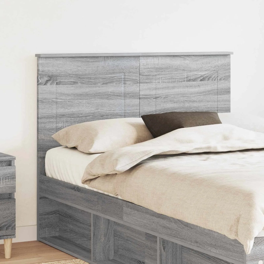 Testiera | Testata Sonoma grigia 100 cm Legno ingegnerizzato