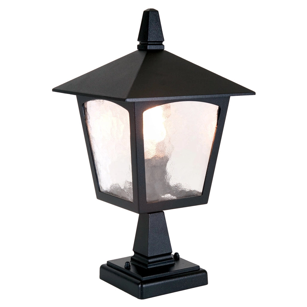 Lampione da esterno York nero E27 Elstead BL7-BLACK