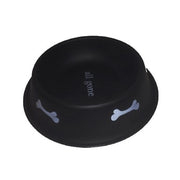 Trade Shop - Ciotola In Ferro Per Cani E Gatti Dotata Di Antiscivolo Diametro 22 Cm -