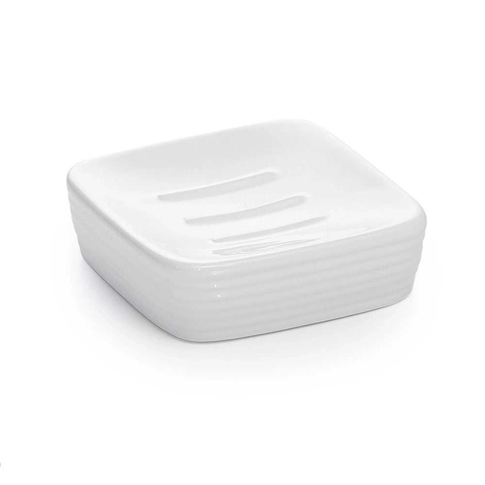 Portasapone Gedy in ceramica bianca | Kelly
