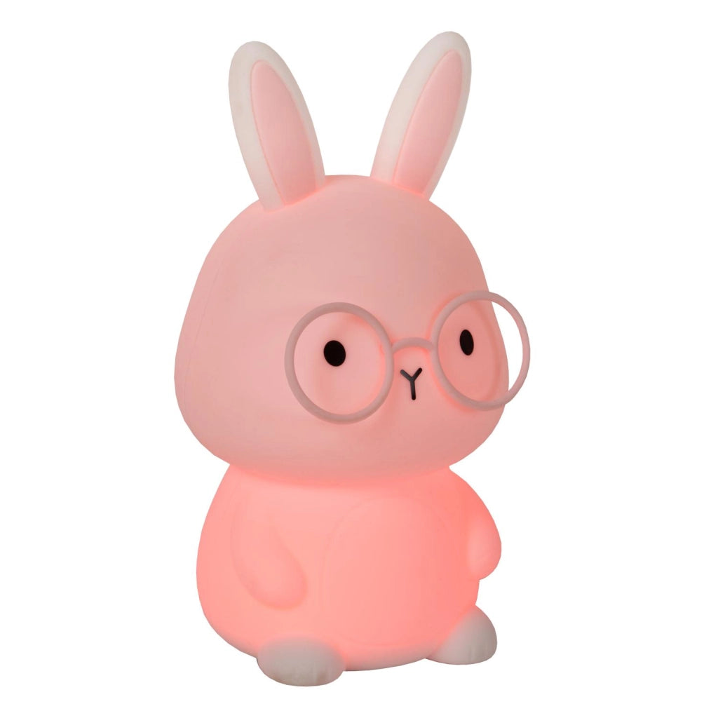 Lampada notturna LED coniglio bianca PINCHA RABBIT Lucide