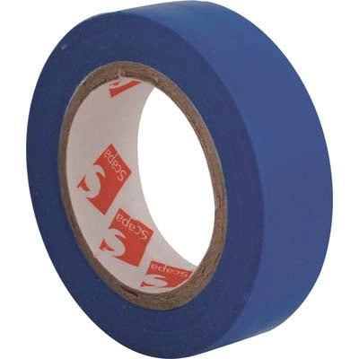NASTRO PVC ISOLANTE SCAPA - AZZURRO MM 19 ML 25- 10 pezzi