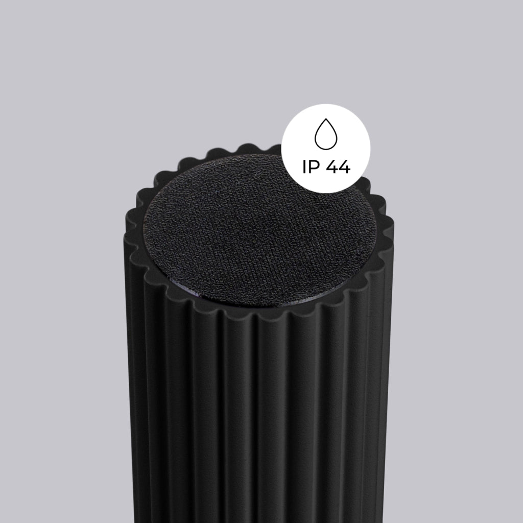 Lampada da soffitto HALO nera IP44