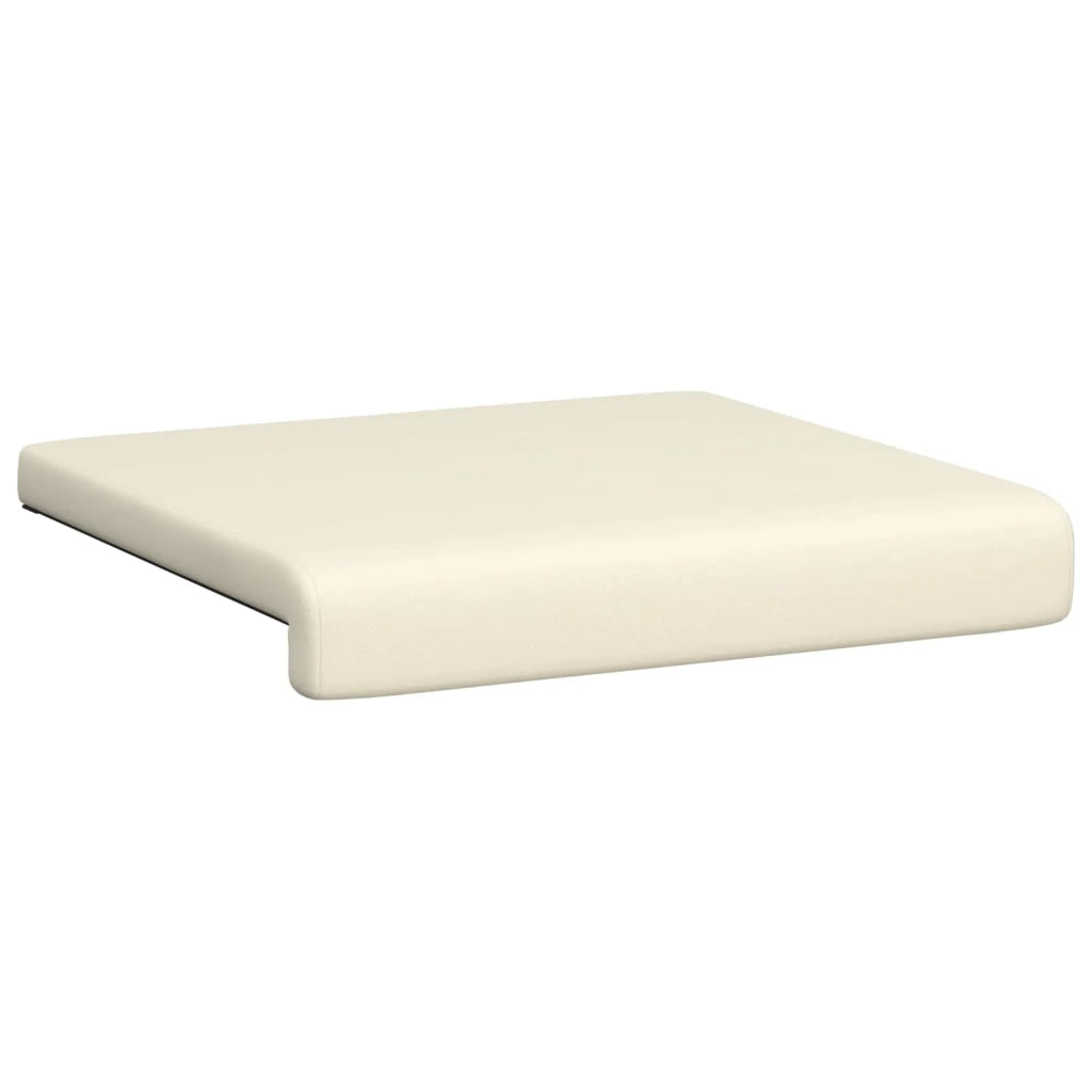 Cuscino per panchina 2 pcs Velvet testurizzato Crema 42043078