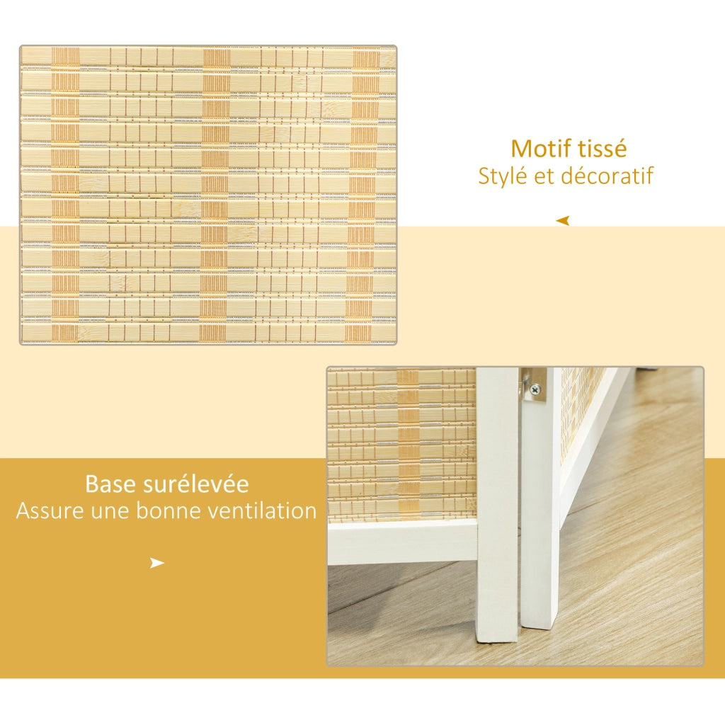 Paravento in legno ¨C Minimal ¨C 4 pannelli 180x180 cm