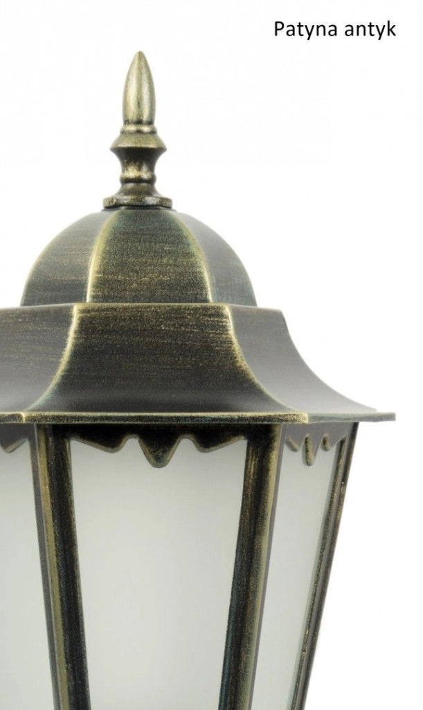 Lampada da giardino a stelo Retro nera 52cm E27 IP43