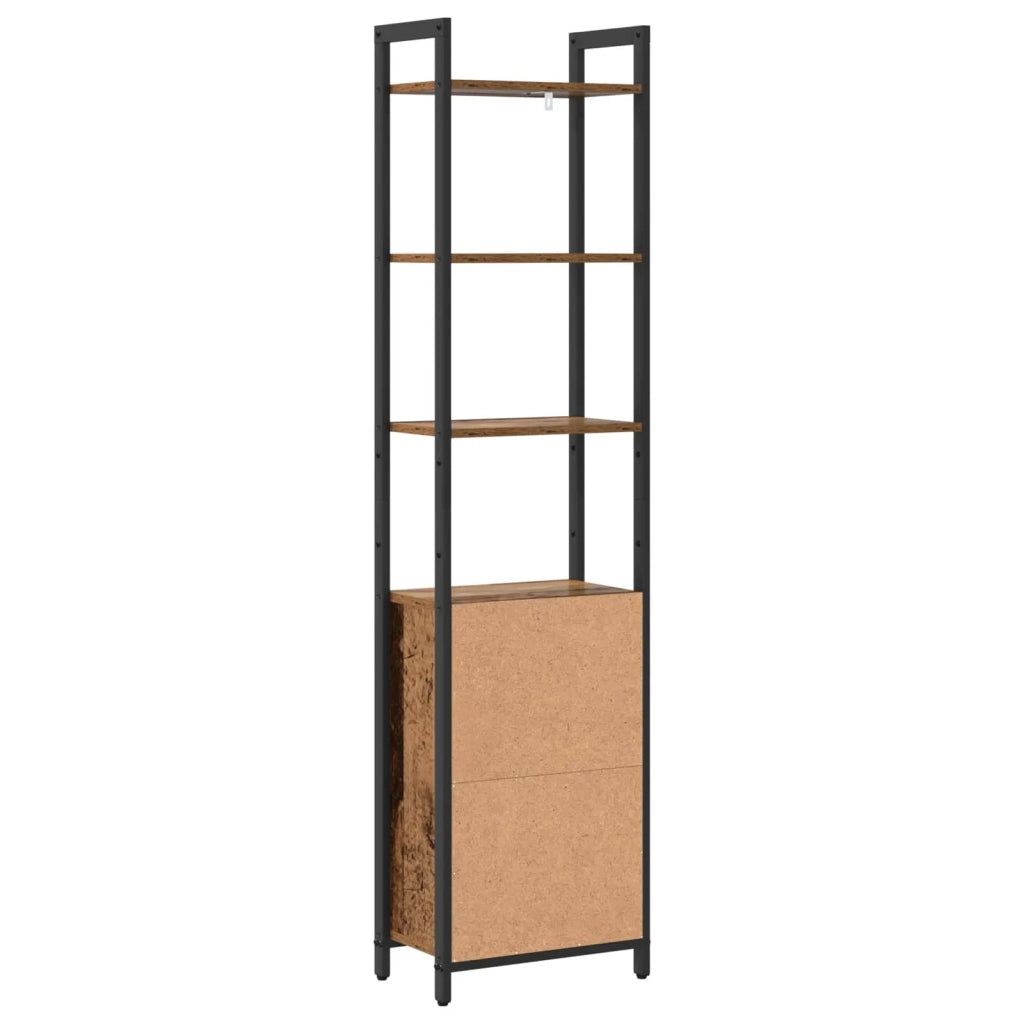 Armadio per Libri Legno vecchio 40 x 24 x 161 cm 883854