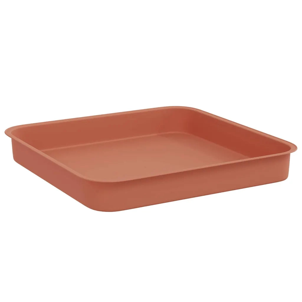 Vasi per Piante 24 pcs Rosso Mattone 16 x 16 x 14 cm Plastica 3403304