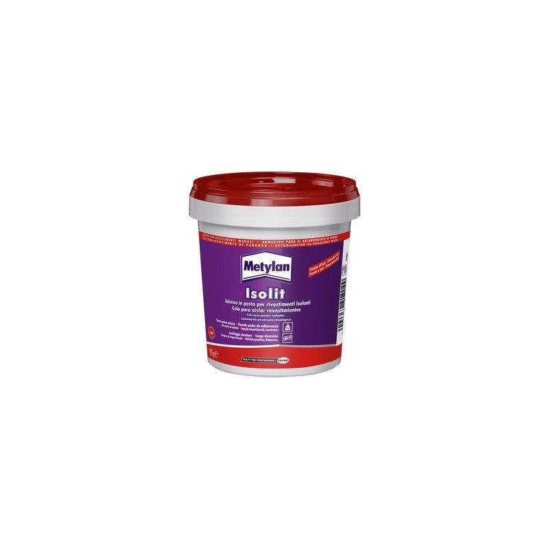 COLLA PER RIVESTIMENTI ISOLANTI 'ISOLIT' 925 gr - METYLAN