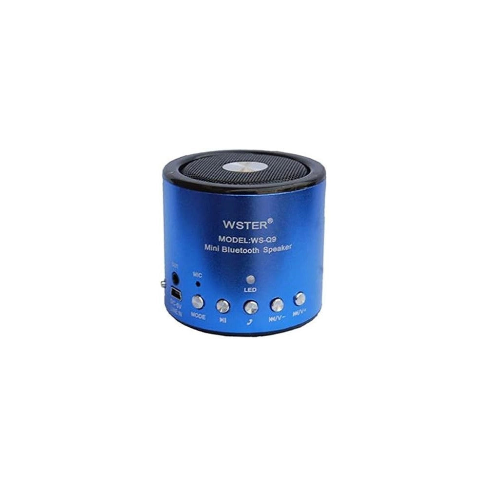 Trade Shop - Mini Speacker Cassa Bluetooth Portatile Con Radio Mp3 Wsq9 Per Smartphone Da 5w -