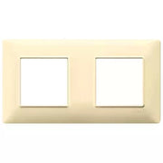 VIMAR PLANA - PLACCA 4M (2+2) INT71 CREMA