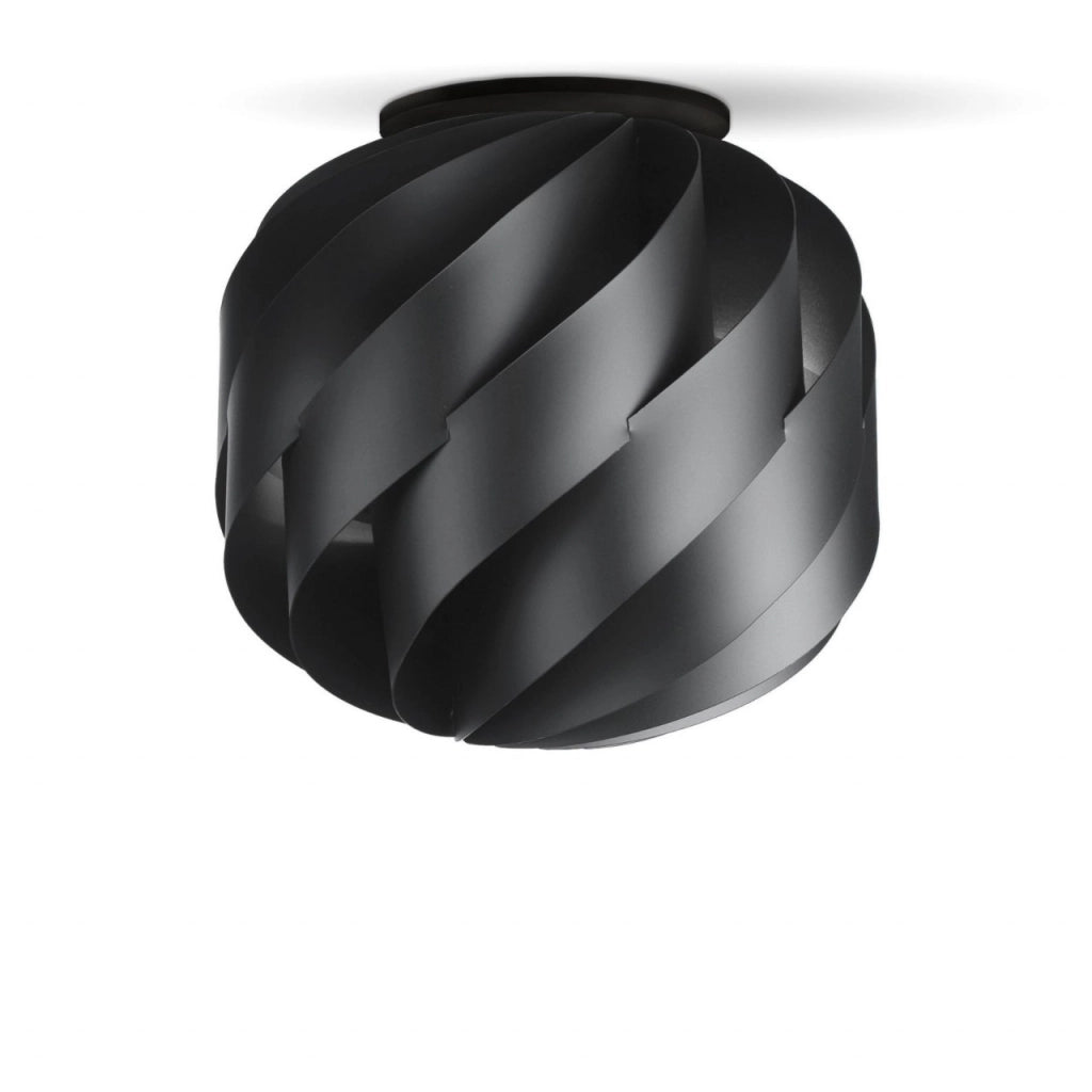Plafoniera Nero Cm. 40 x 39h