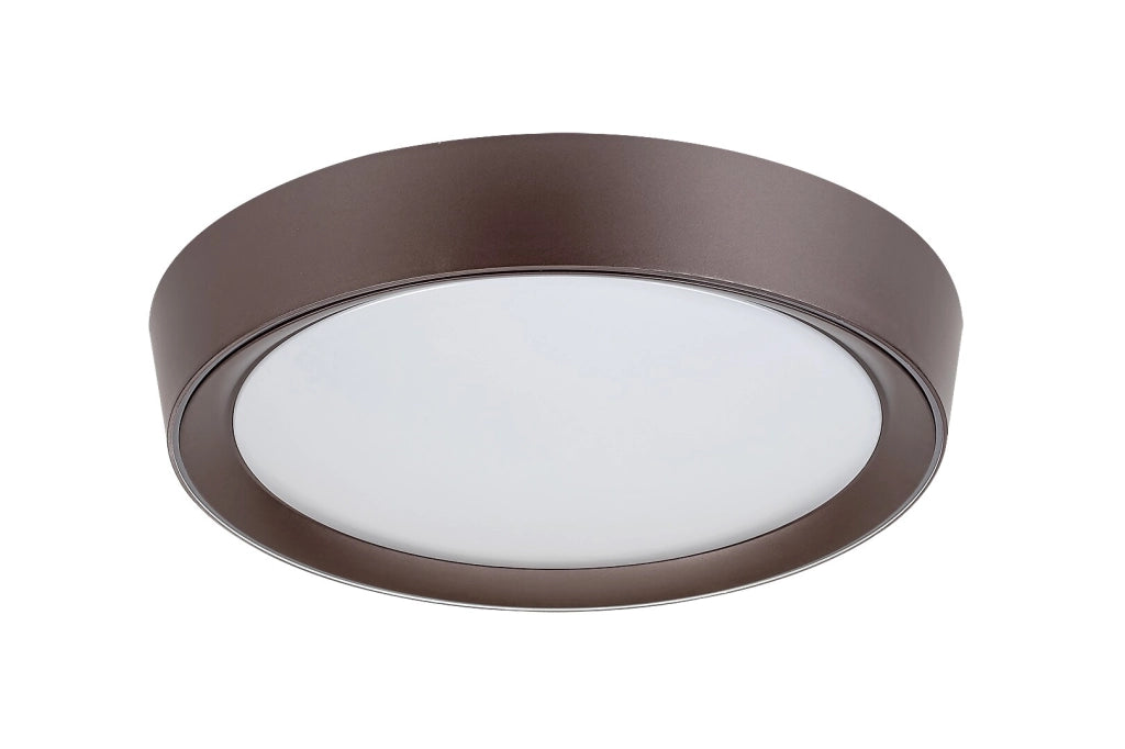 Plafoniera LED RGB 24W 41cm marrone telecomando Rabalux